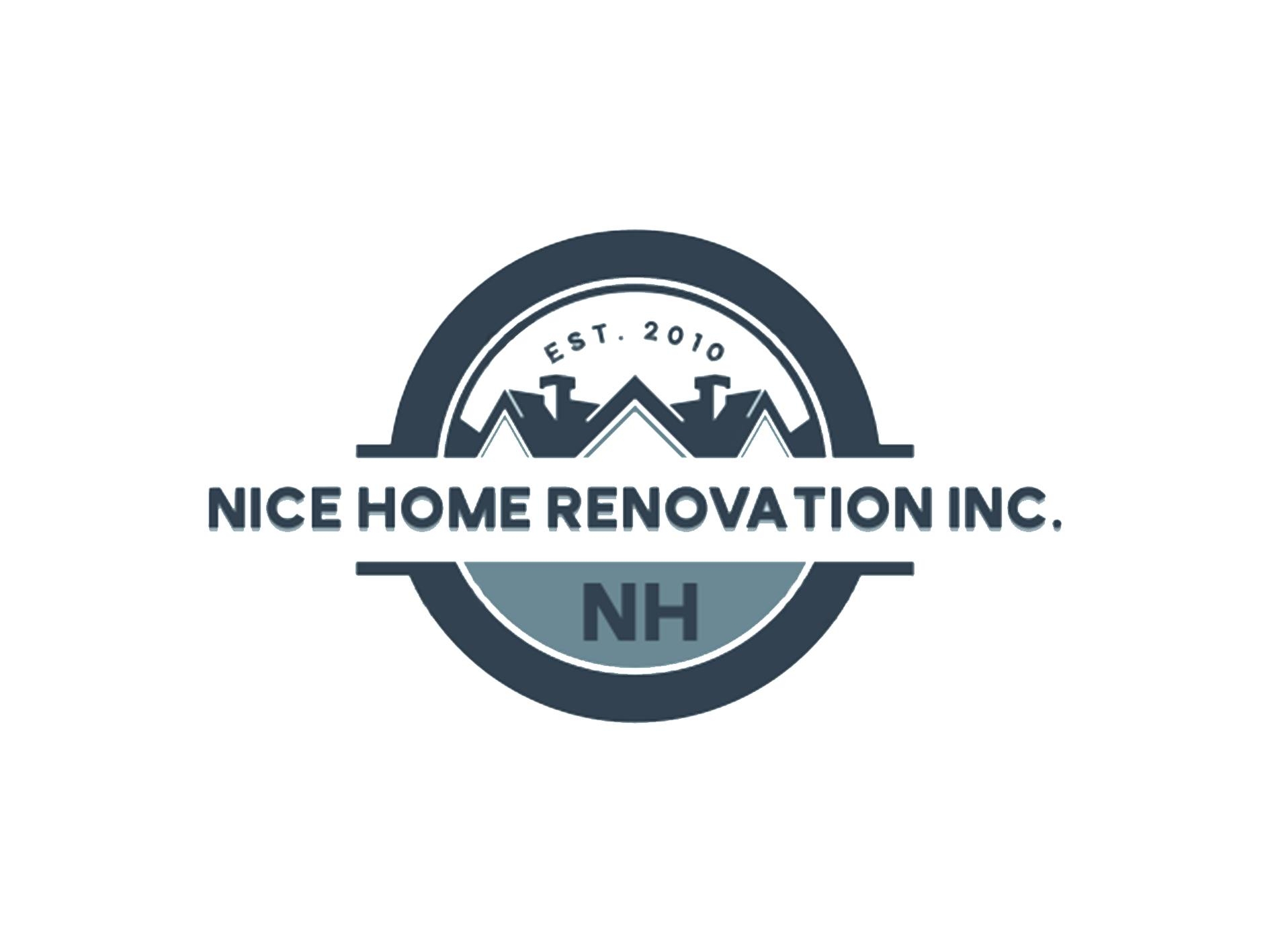 Nice Home Renovation Logo